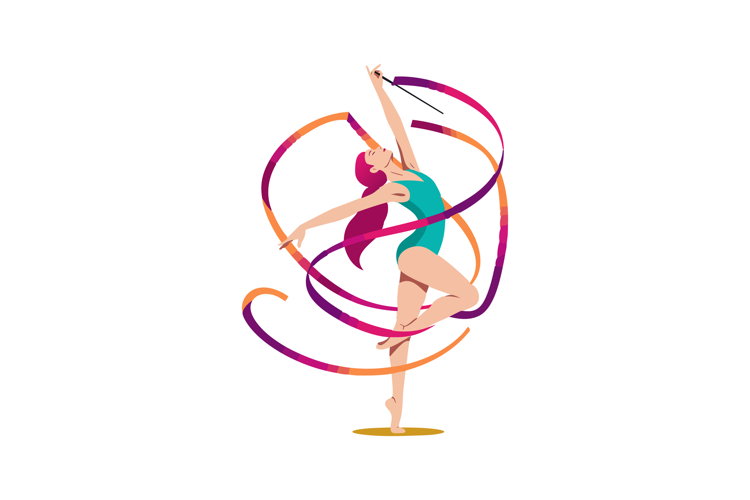 Gymnast Clipart Image 7