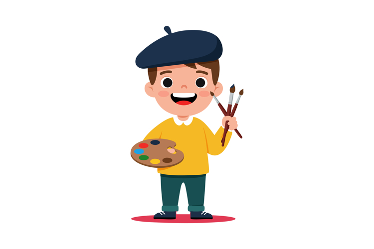 Paint Palette Clipart Image 8