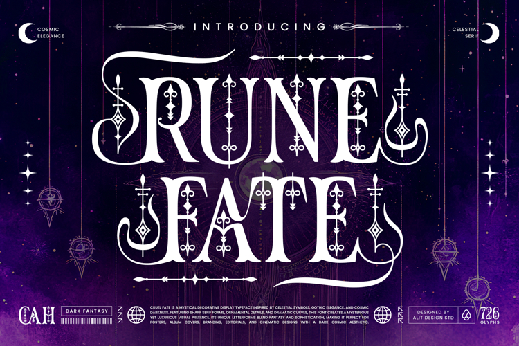 Rune Fate Typeface
