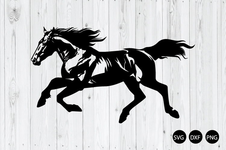 Running Horse Gallop SVG, Horse SVG, Animal SVG