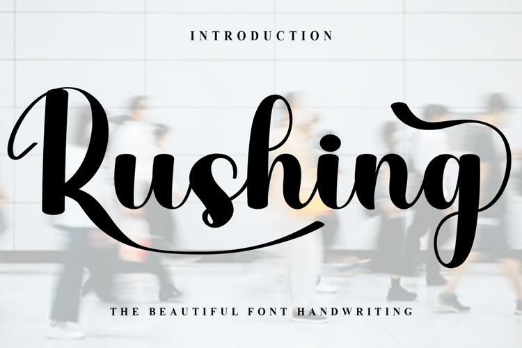 Rushing example image 1