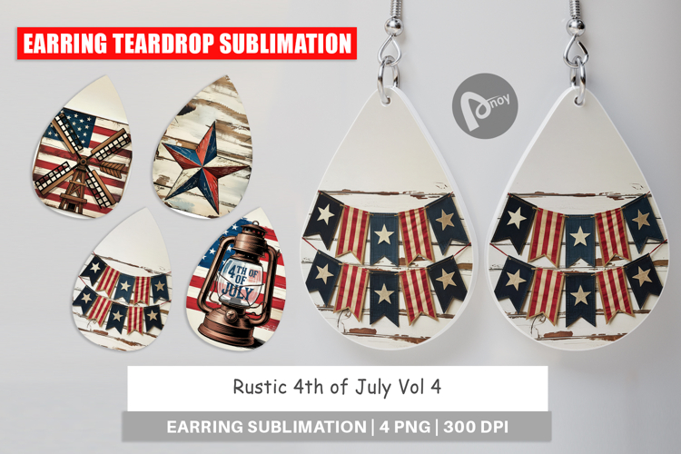 4th Of July Sublimation Design