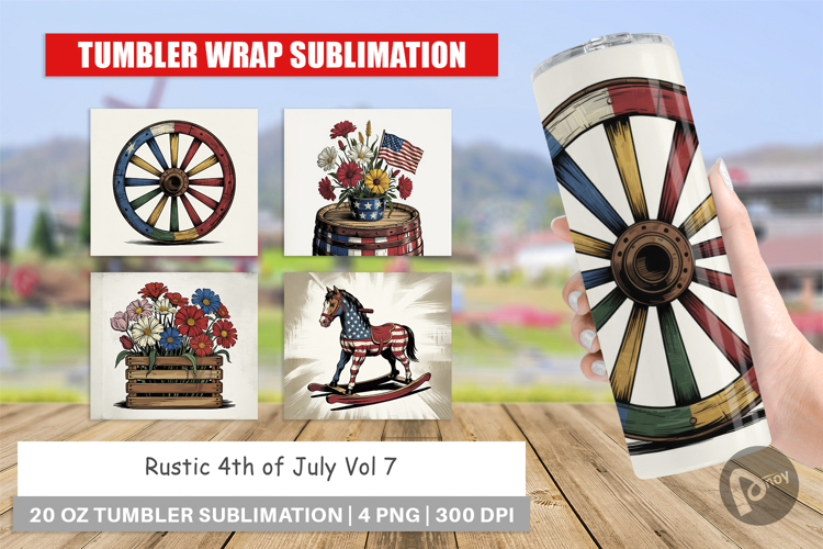 4th Of July Sublimation Design