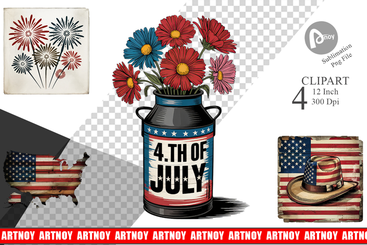 4th Of July Clipart Image 5