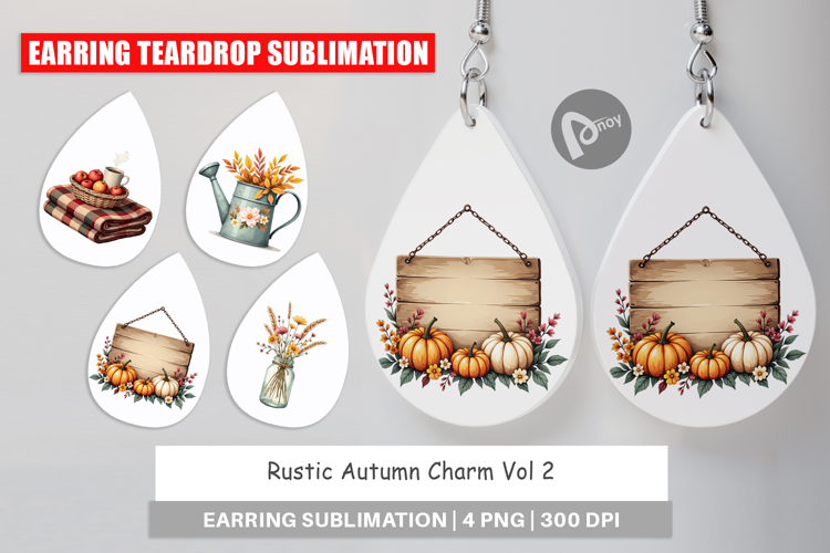 Sublimation Earring Designs Image 3