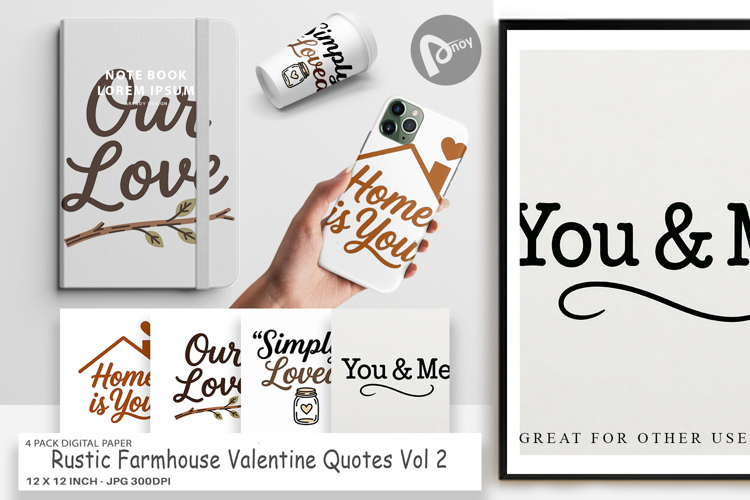 Valentine Scrapbook Paper Image 15