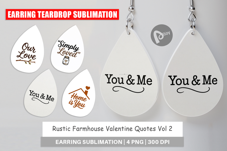 Earring Sublimation Designs Image 15