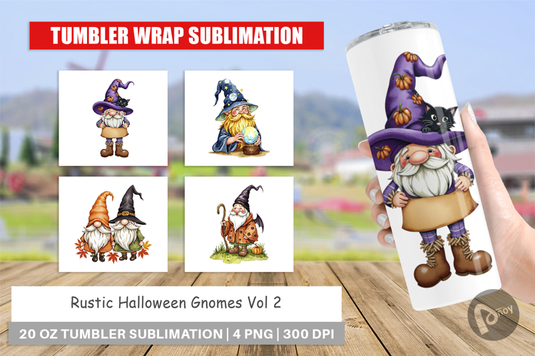 Halloween Tumbler Wrap Image 10