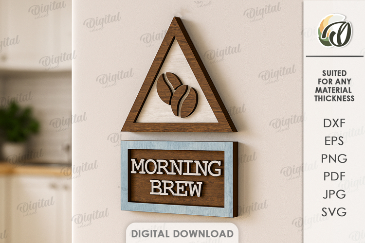 Rustic Kitchen Wall Decor Laser Cut. Kitchen SVG
