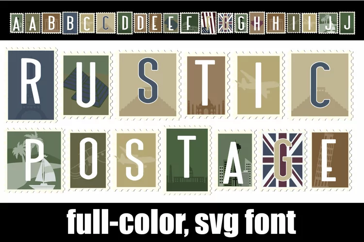 Rustic Postage