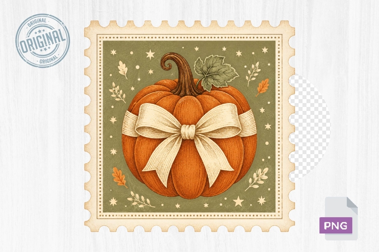 Fall Pumpkin Clipart Image 4