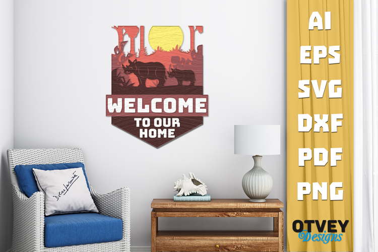 Welcome Door Sign Image 19