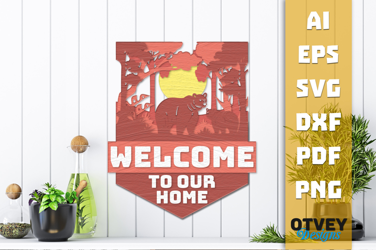Welcome Door Sign Image 13