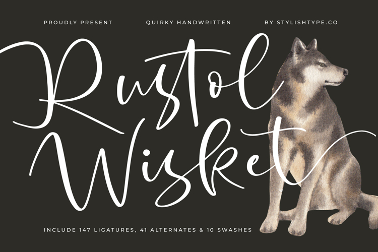 Rustol Wisket - Quirky Handwritten Font