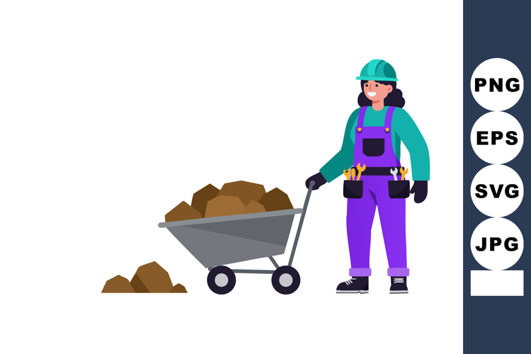 Construction Worker Clipart Image 23