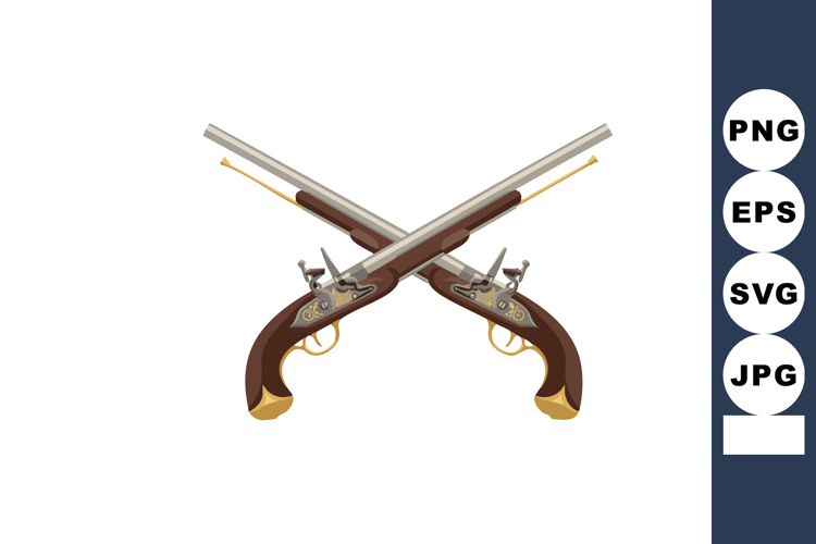 Pistol Clipart Image 10