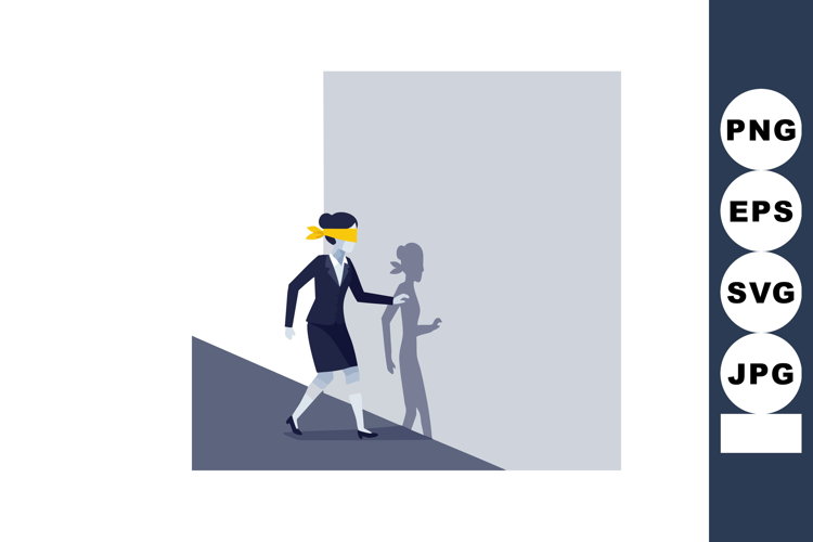 Woman Walking Silhouette Image 21