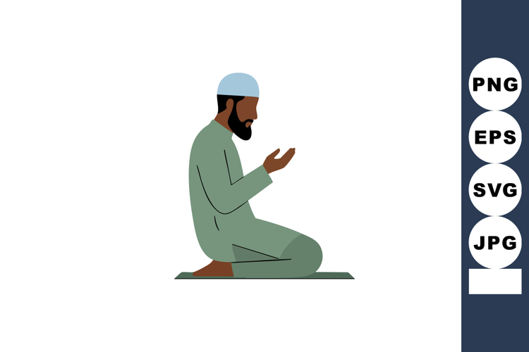 Praying Clipart Image 2