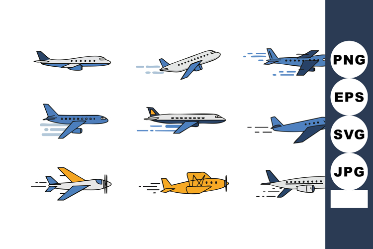 Aircraft Clipart Image 4