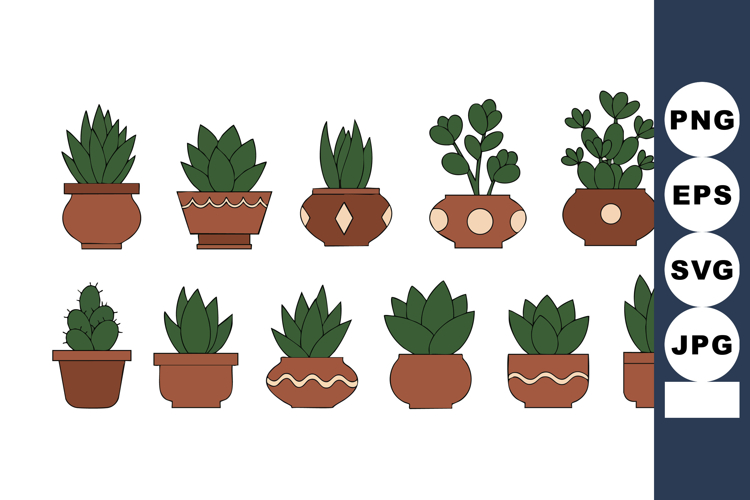 Succulent Clipart Image 4