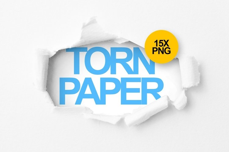 15 Torn Paper PNG example image 1