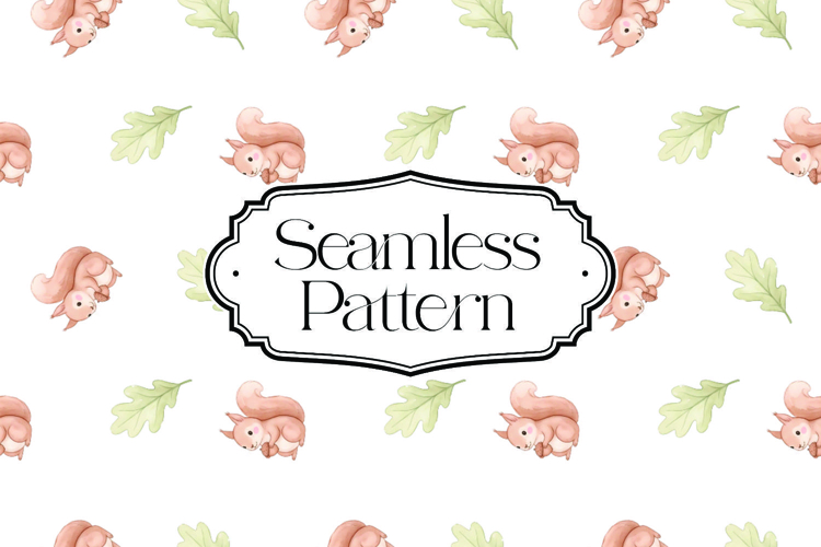 Fall Autumn Seamless Pattern, Digital Paper