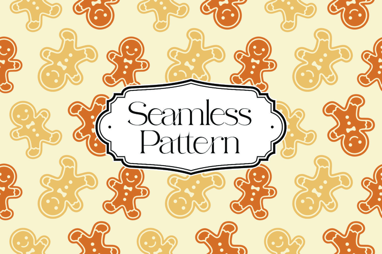 Christmas Seamless Pattern, Digital Paper