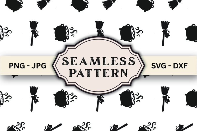Halloween Seamless Pattern svg design