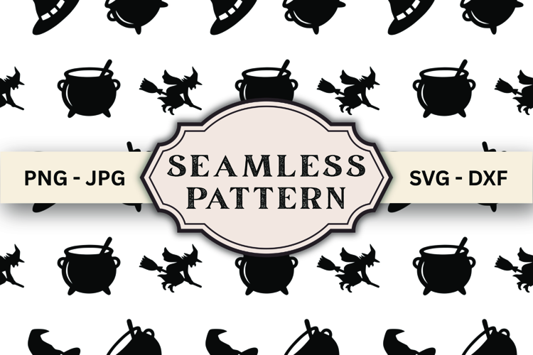 Halloween Seamless Pattern svg design