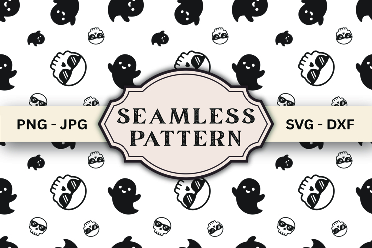 Halloween Seamless Pattern svg design