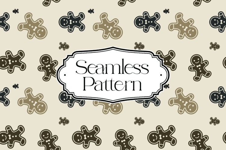 Christmas Seamless Pattern, Digital Paper