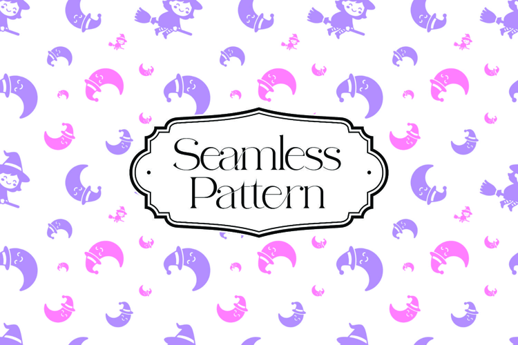 Halloween Seamless Pattern, Digital Paper