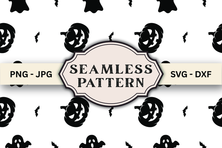 Halloween Seamless Pattern svg design