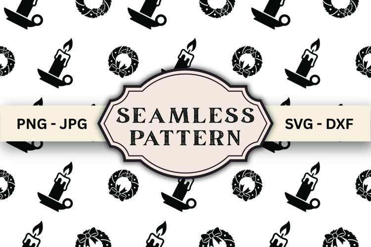 Christmas Seamless Pattern svg design