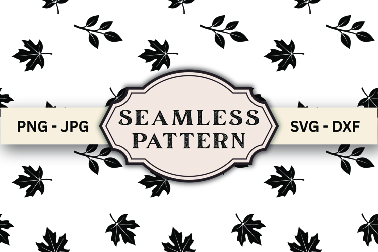 Fall shapes Seamless Pattern svg design