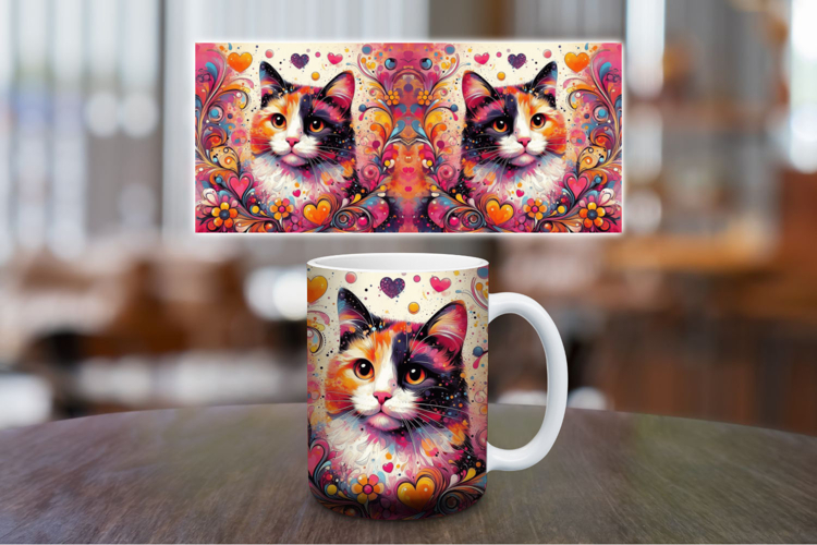 Cat Watercolor Image 10