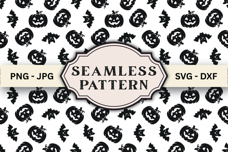 Halloween Seamless Pattern svg design