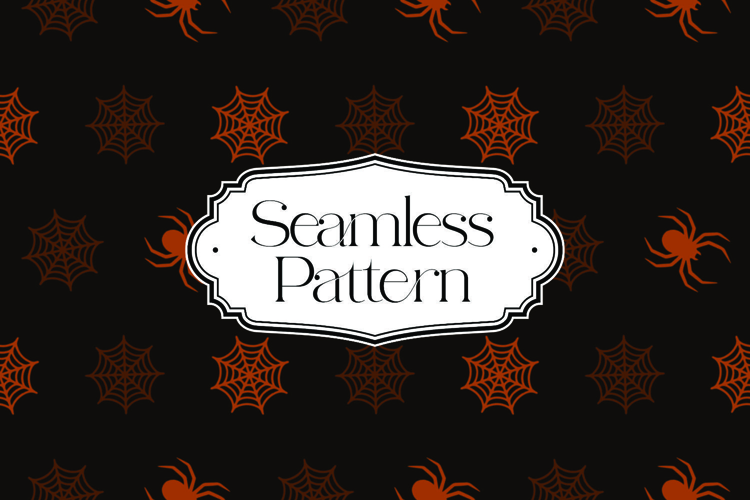 Halloween Seamless Pattern, Digital Paper