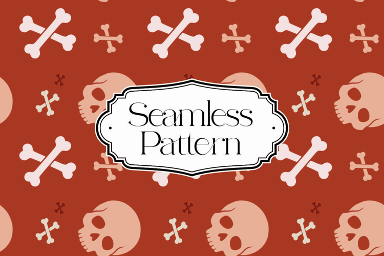 Halloween Seamless Pattern, Digital Paper