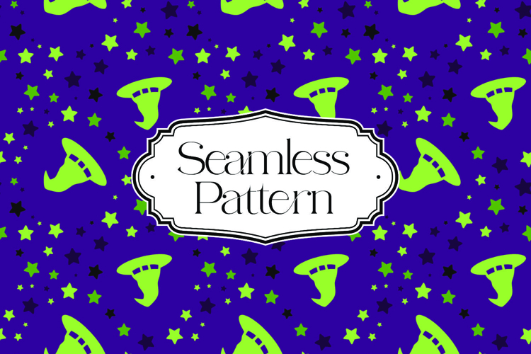 Halloween Seamless Pattern, Digital Paper