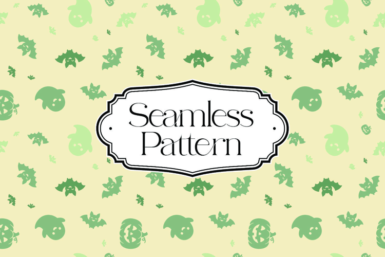 Halloween Seamless Pattern, Digital Paper