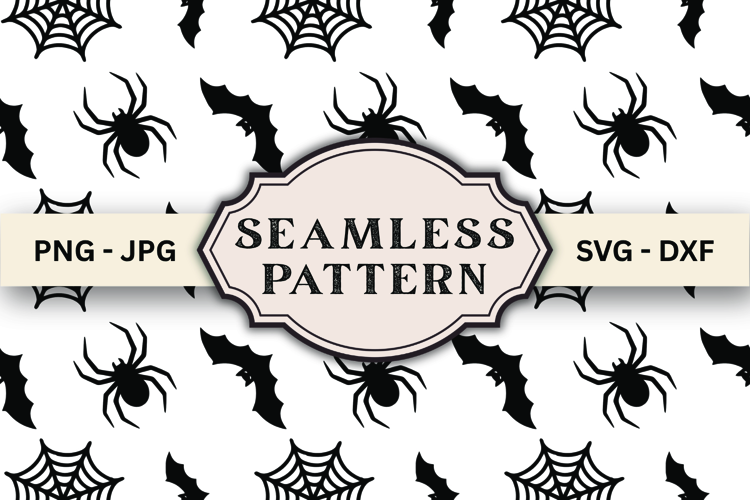 Halloween Seamless Pattern svg design