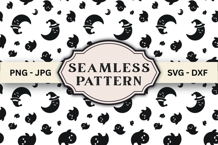 Halloween Seamless Pattern svg design