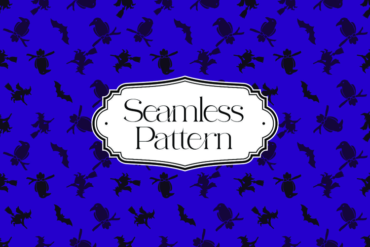 Halloween Seamless Pattern, Digital Paper