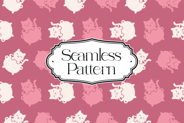 Halloween Seamless Pattern, Digital Paper example image 1