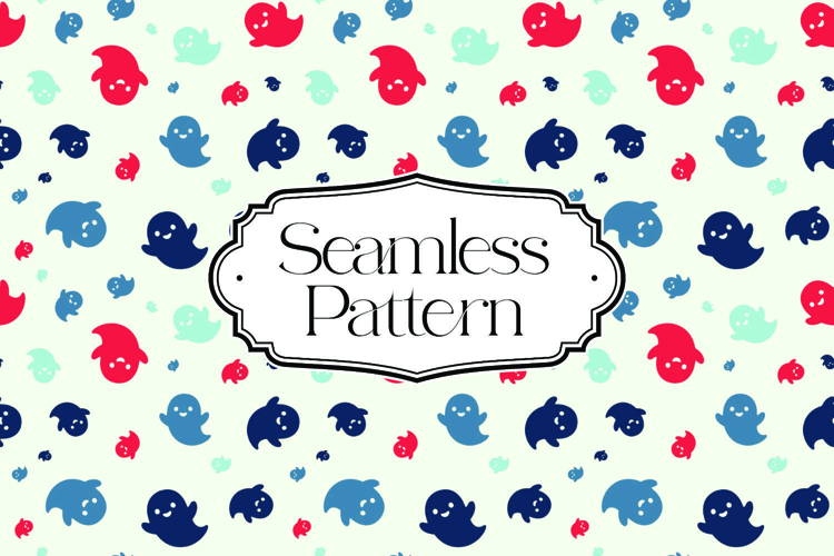 Halloween Seamless Pattern, Digital Paper