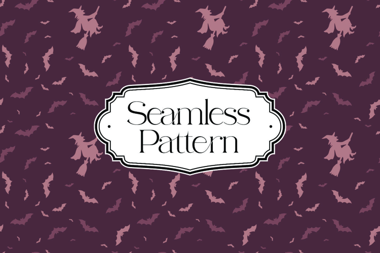 Halloween Seamless Pattern, Digital Paper