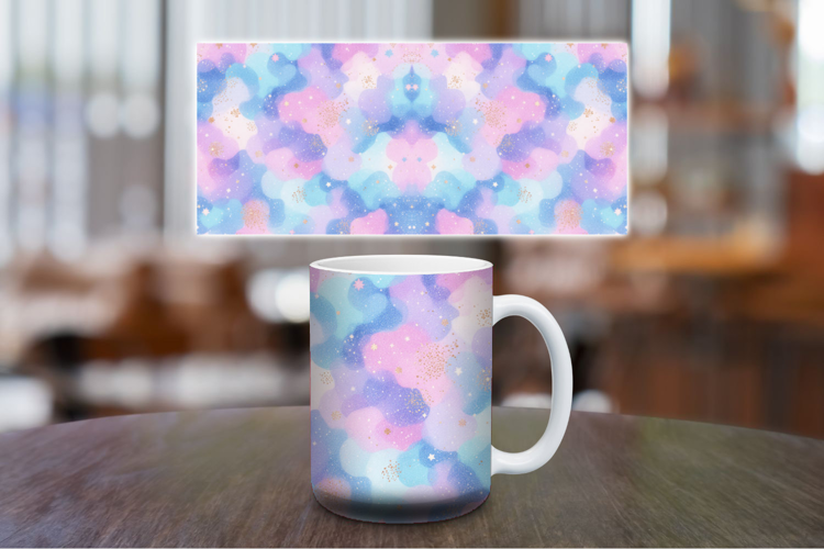 Mug Wrap Sublimation - glitter