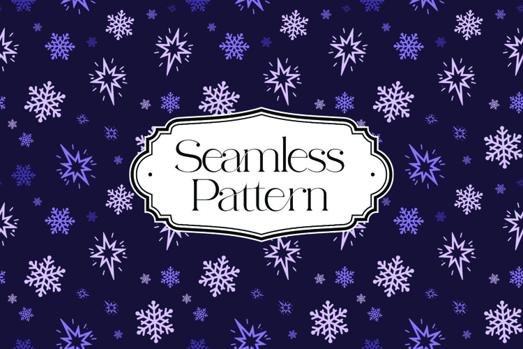 Christmas Seamless Pattern, Digital Paper