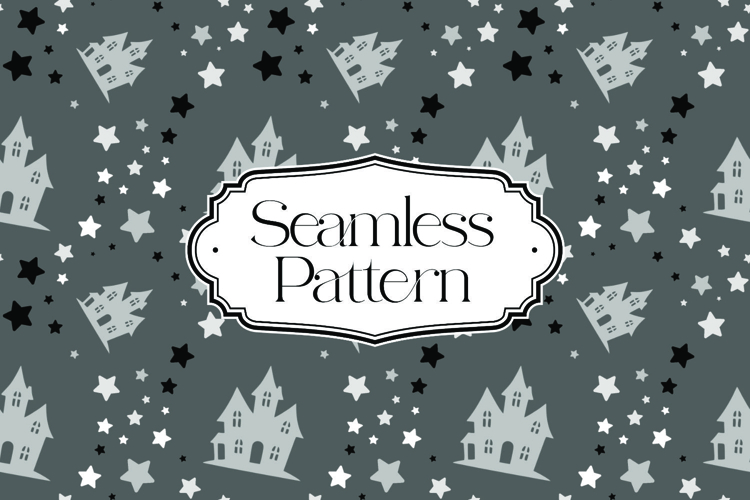 Halloween Seamless Pattern, Digital Paper